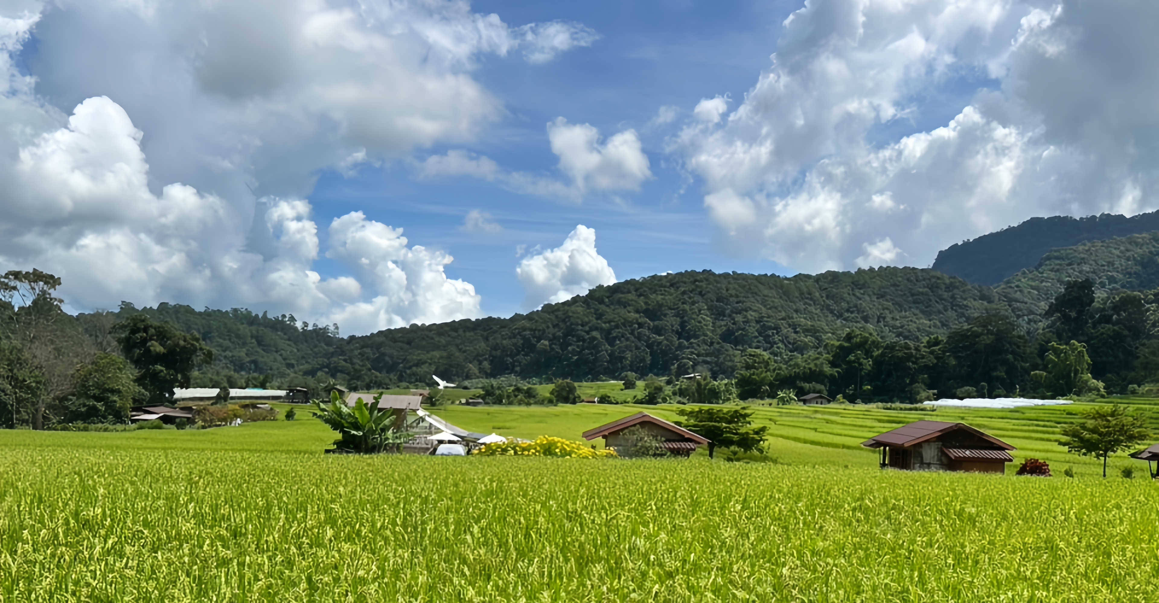 Local handicrafts at the Hmong village