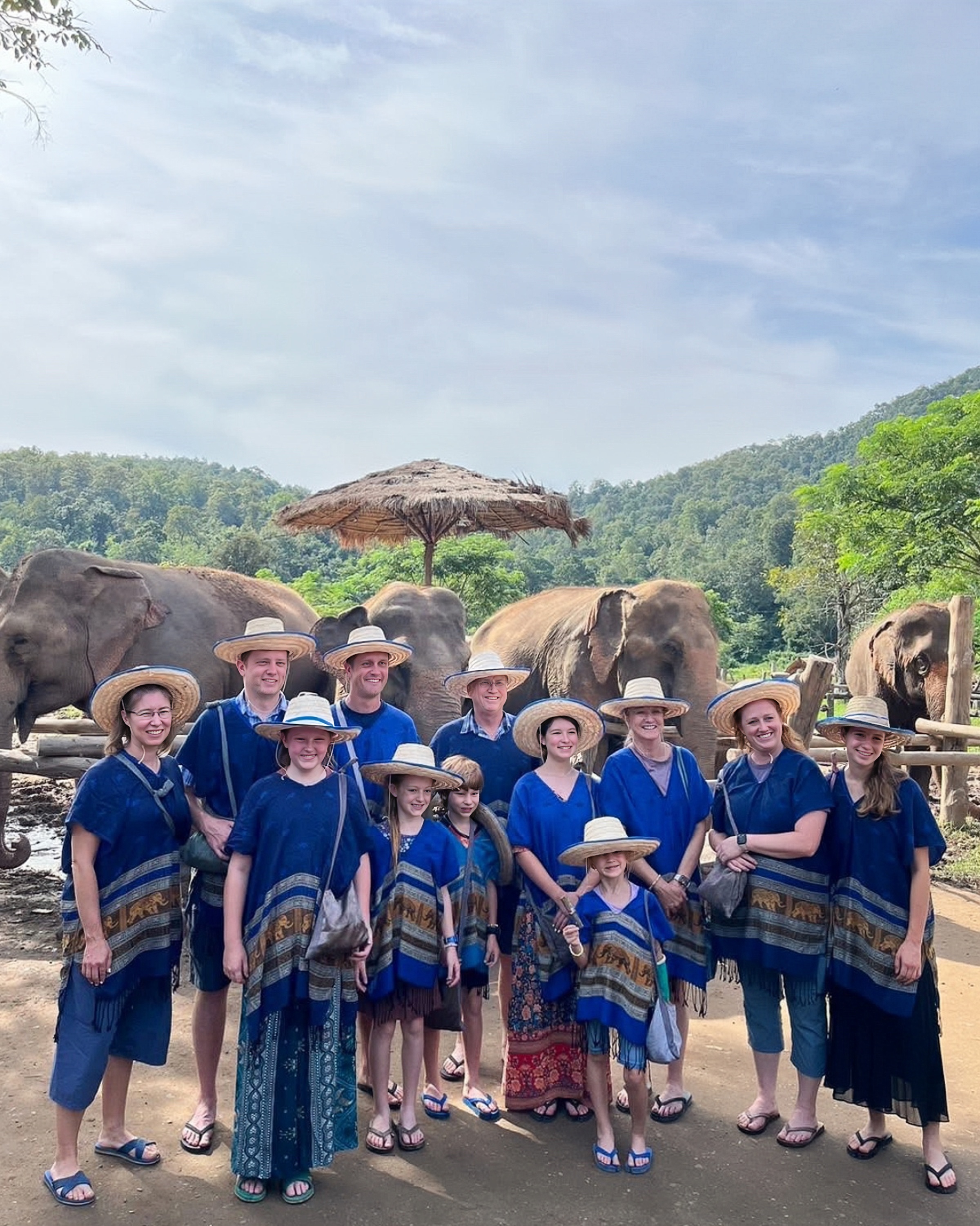 Guests at Doi Suthep temple